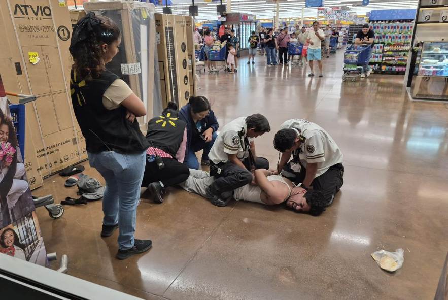 Someten con violencia a presunto ladrón en Ciudad del Carmen