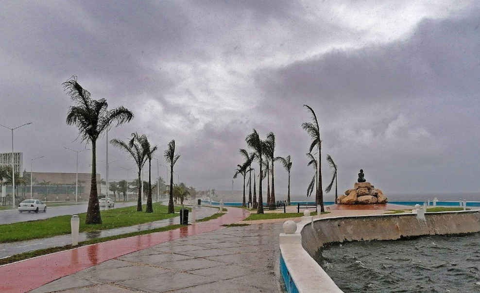Alerta en Campeche por frente frío impactante
