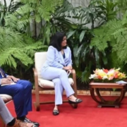 Díaz-Canel recibe a dos congresistas estadunidenses