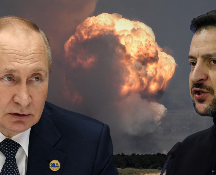 Rusia y Ucrania inician la semana con ataques mutuos