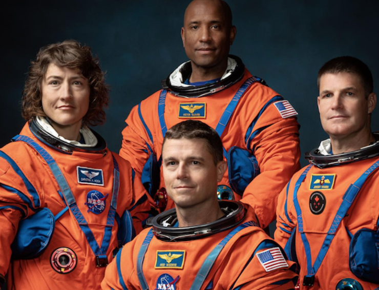 Artemis II inicia su regreso a la Tierra y presencian algo increíble en el camino