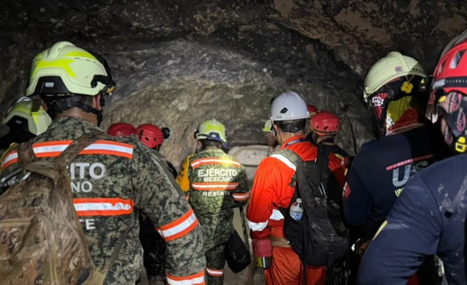 Continuación de las labores de rescate