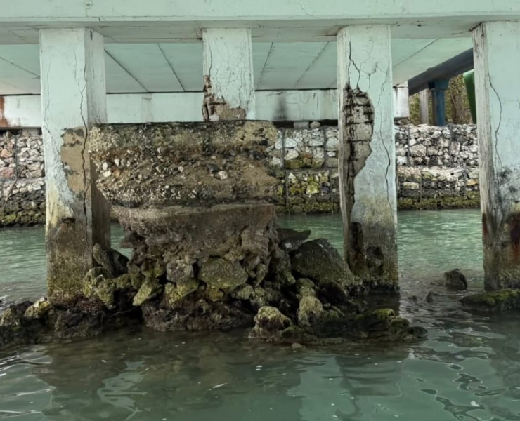 Detectan daño estructural en columnas: riesgo urgente