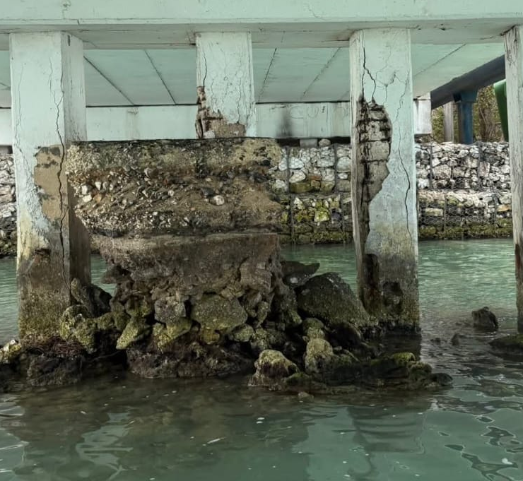 Detectan daño estructural en columnas: riesgo urgente