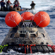 NASA y ejército EEUU se alistan para amerizaje del Artemis II