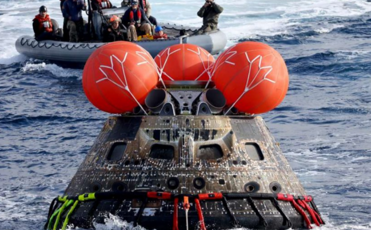 NASA y ejército EEUU se alistan para amerizaje del Artemis II