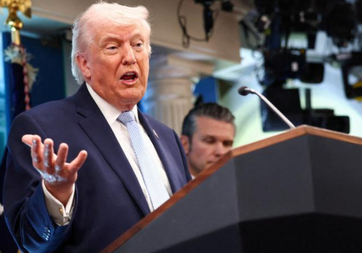 Trump quiere "reiniciar el mundo" antes de las conversaciones en Medio Oriente