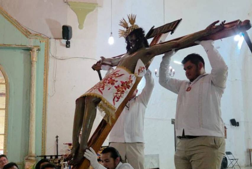 Inician las festividades del Señor Salud en Hecelchakán, Campeche