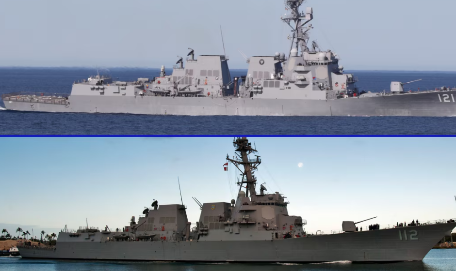 Destructores de EEUU transitan por el estrecho de Ormuz