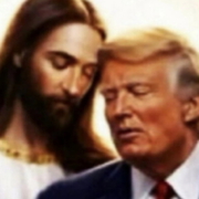 Trump continúa la polémica y ahora sube una foto con Jesús