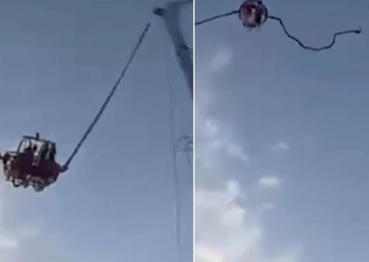 Juego mecánico se rompe en España dejando 4 heridos