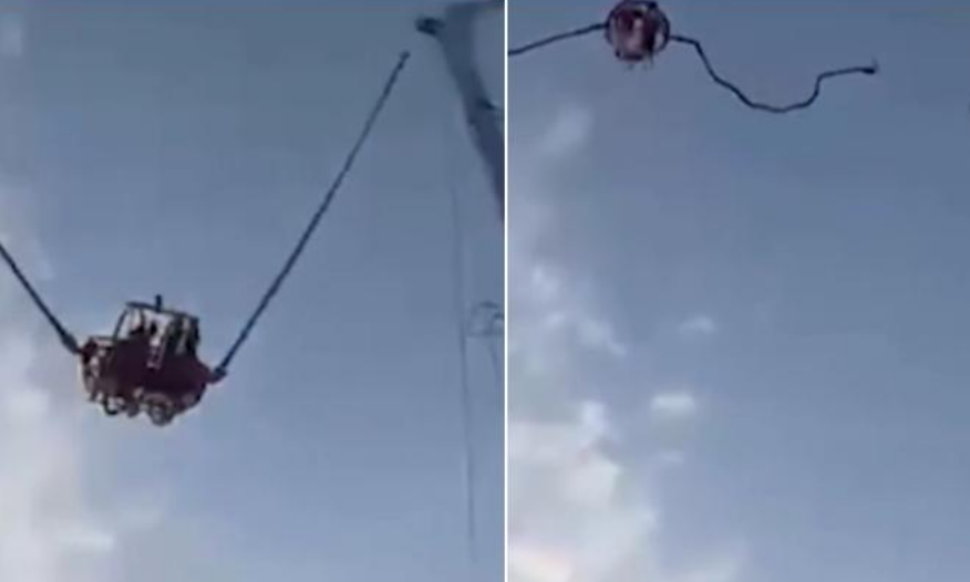 Juego mecánico se rompe en España dejando 4 heridos