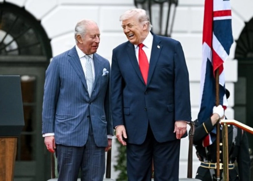 Casa Blanca nombra “rey” a Trump durante visita de un verdadero rey