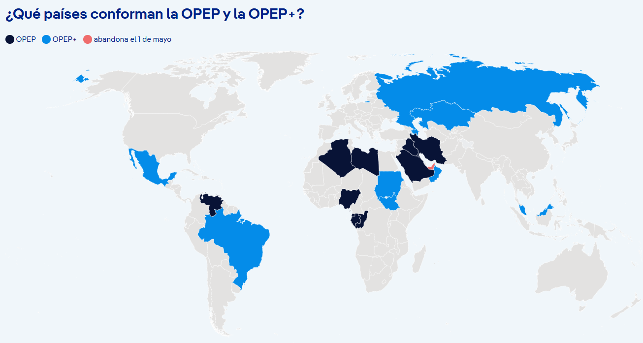 EAU dice adiós a la OPEP y tensiones petroleras