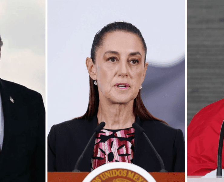 Claudia Sheinbaum y líderes globales