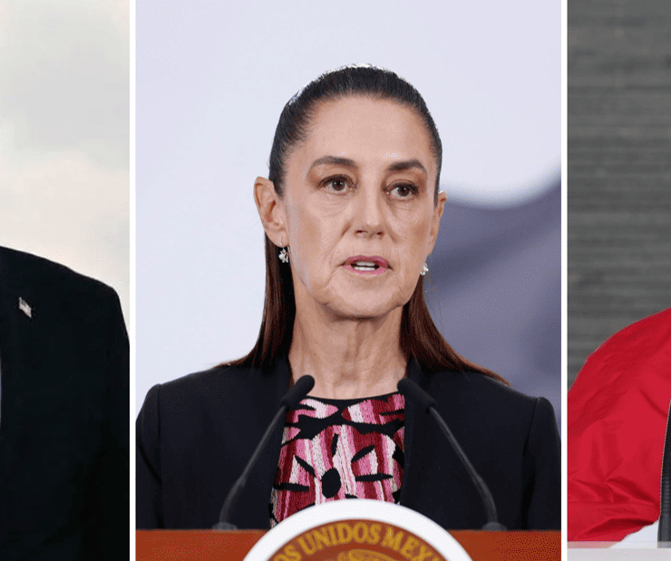 Claudia Sheinbaum y líderes globales