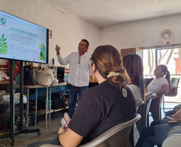 Conservación de loros internacional llega a Yucatán con especialistas