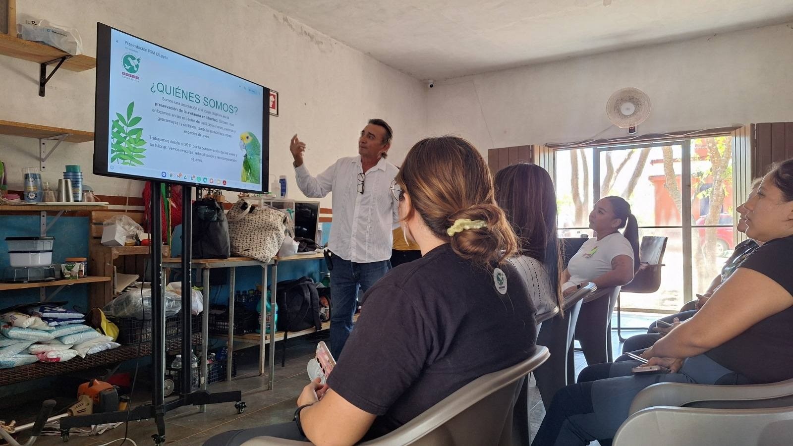 Conservación de loros internacional llega a Yucatán con especialistas