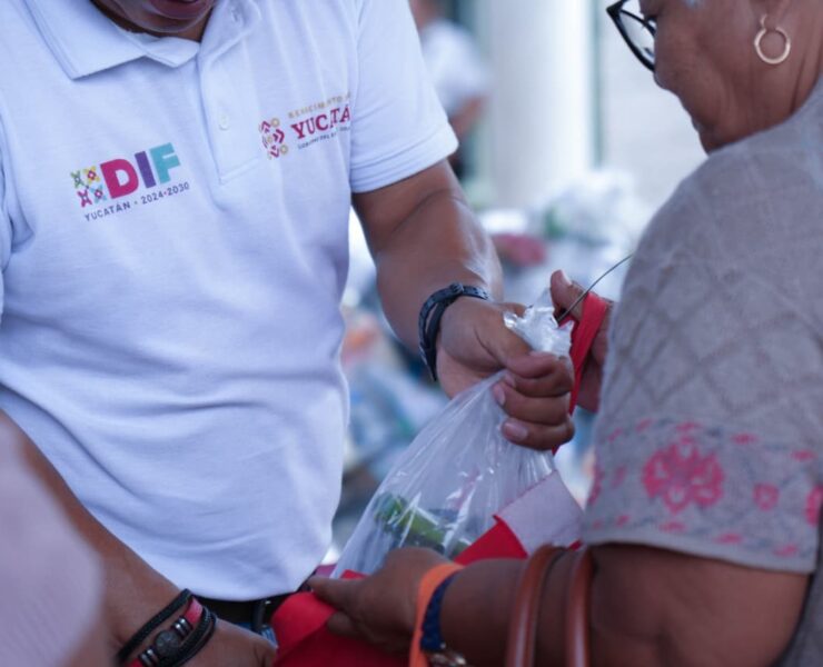 DIF Yucatán distribuye más de 64 mil canastas alimentarias en todo el estado