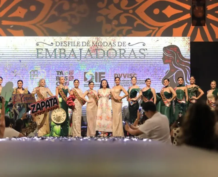 Elegancia en Pasarela de solidaridad brilla en la Preferia Tabasco 2026