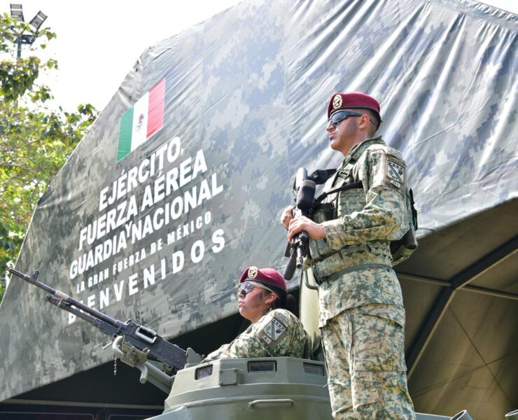 Inauguran en Tabasco la exposición militar La Gran Fuerza de México