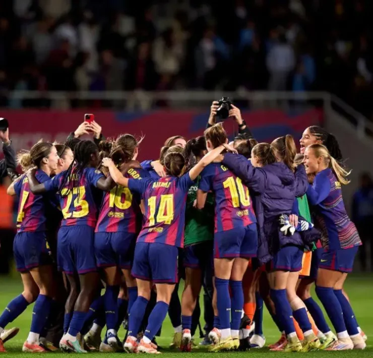 Jueves histórico en el Barcelona Femenil una noche mágica