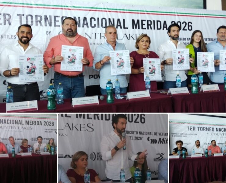 Llega a Mérida el Nacional de Pádel 2026 del 14 al 17 de mayo