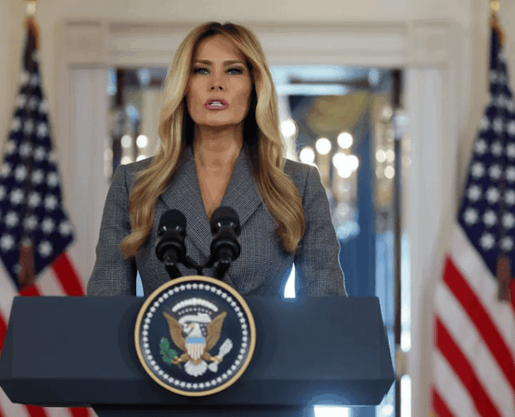 Melania Trump rechaza vínculos con Jeffrey Epstein