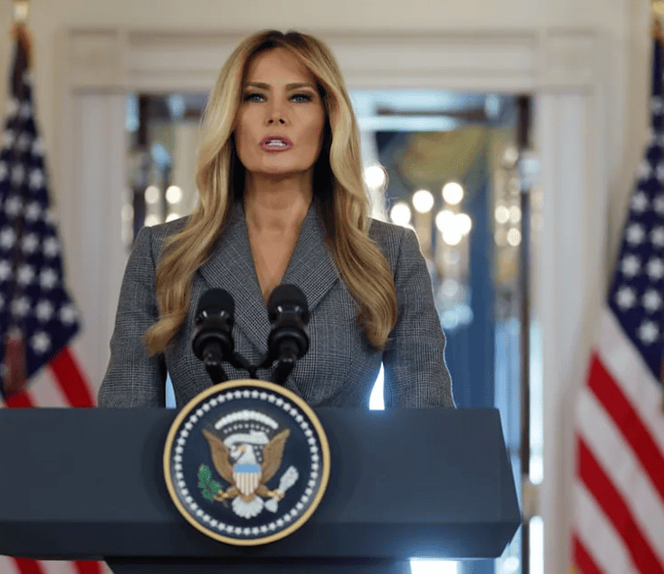 Melania Trump rechaza vínculos con Jeffrey Epstein