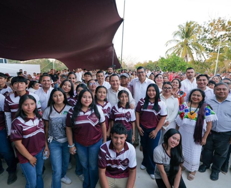 Obras impulsan educación y desarrollo rural en Ticul