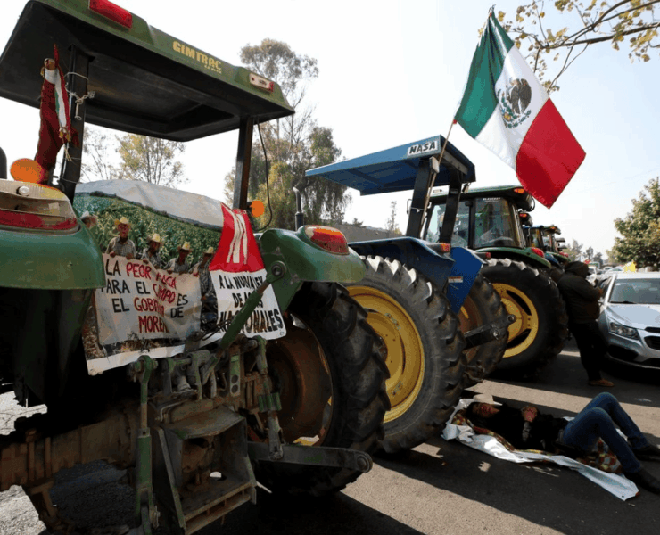 Paro nacional de transportistas y agricultores