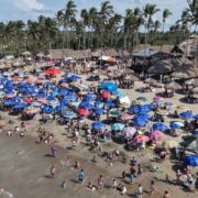 Playas y balnearios de Tabasco registran saldo blanco