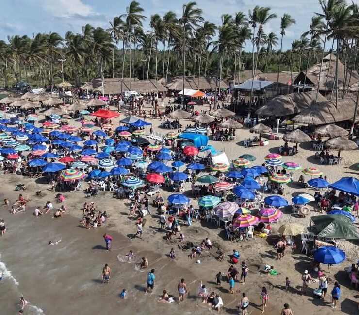 Playas y balnearios de Tabasco registran saldo blanco