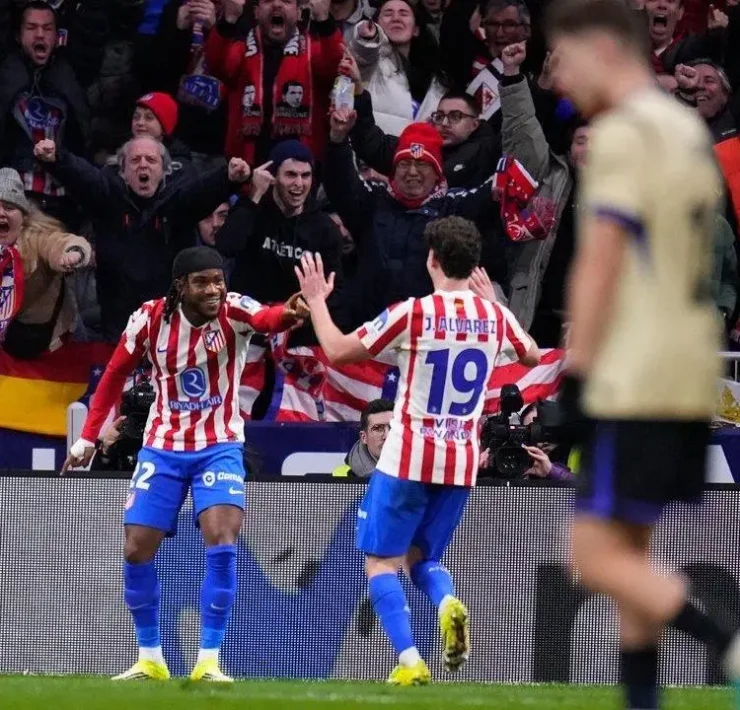 Duro golpe al Barcelona Atlético elimina a los blaugranas en Champions