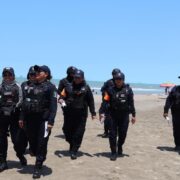 Refuerzan seguridad en playas de Tabasco durante Semana Santa 2026
