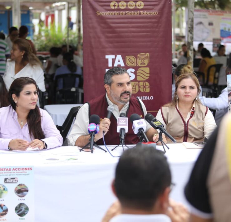 Salud anuncia Plan Emergente contra el dengue en Tabasco