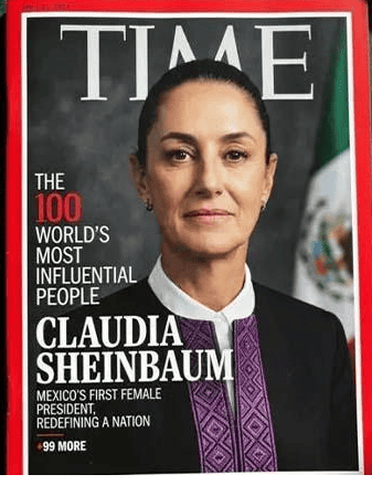 Sheinbaum, Trump y el papa León XIV encabezan lista de influyentes de TIME en 2026