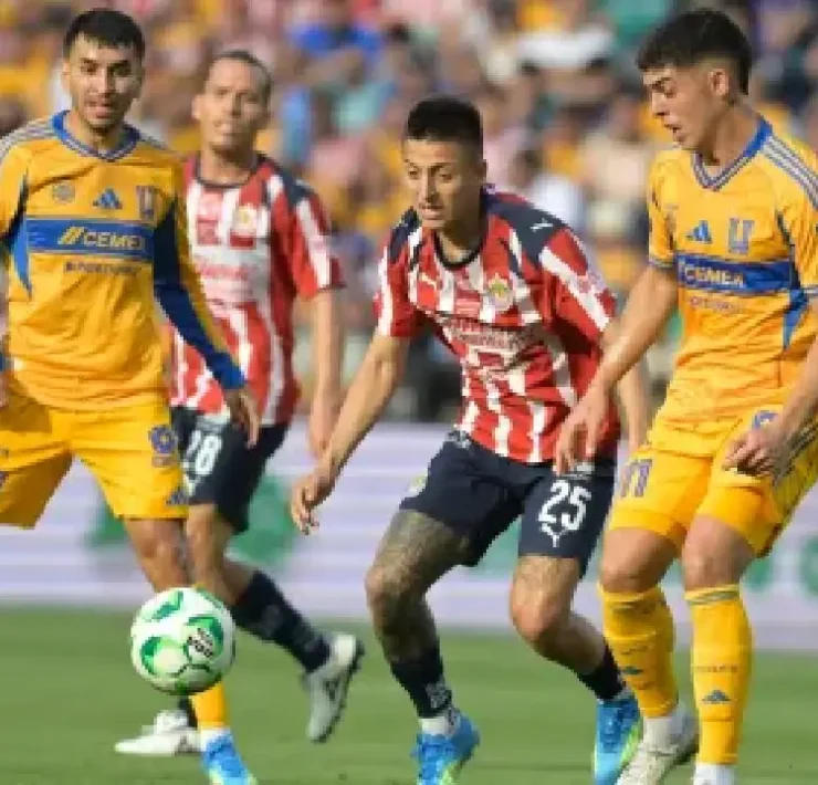 Tigres no falló la contundencia ante Chivas y goleó sin piedad