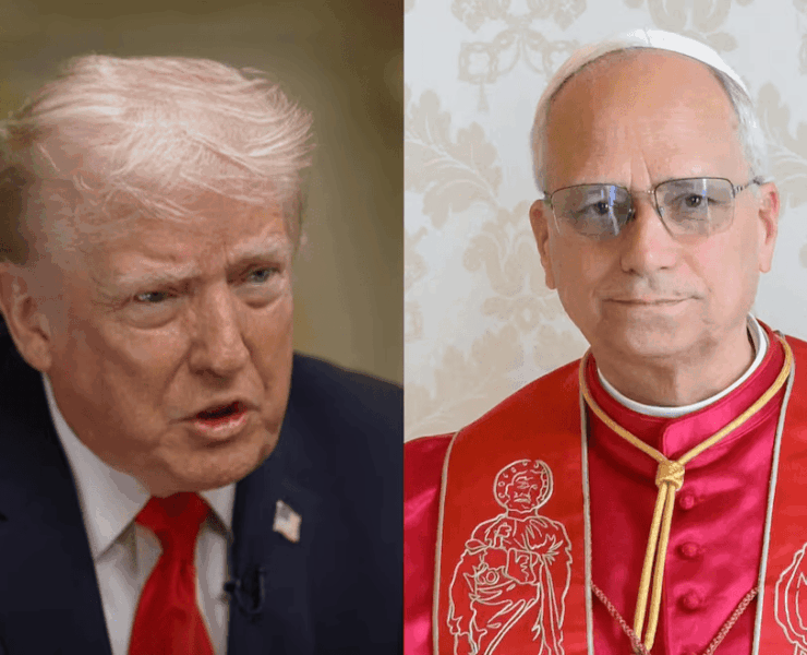 Trump arremete contra el papa León XIV