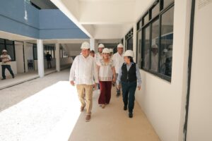 El Gobernador y la rectora visitaron las áreas que integran este nuevo espacio educativo