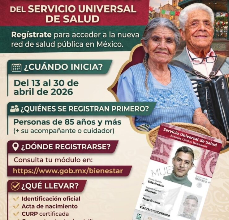 Gobierno federal apuesta por integración total del sistema sanitario con nueva credencial universal