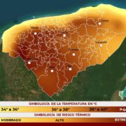 ¡Alerta extrema! Yucatán enfrentará calor sofocante de 40°C