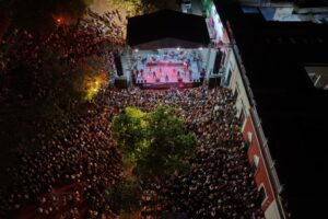 Miles de familias disfrutaron más de 5 kilómetros de arte y cultura durante una edición inolvidable de La Noche Blanca en Mérida.