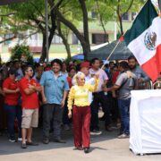 Abarrotan Plaza de Armas en apoyo de Sheinbaum y Javier May