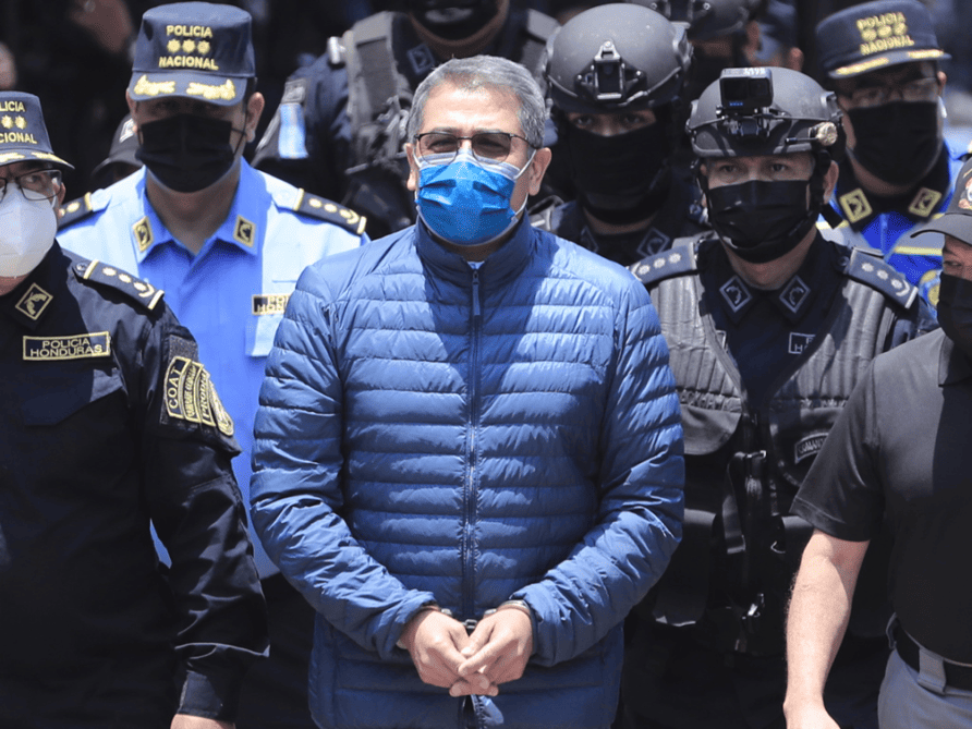 Antecedentes judiciales de Juan Orlando Hernández