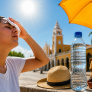 Alerta en Campeche por calor extremo mayor a 40° C.