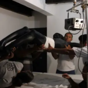 Cristo Negro de San Román sufre daños tras accidente en Campeche