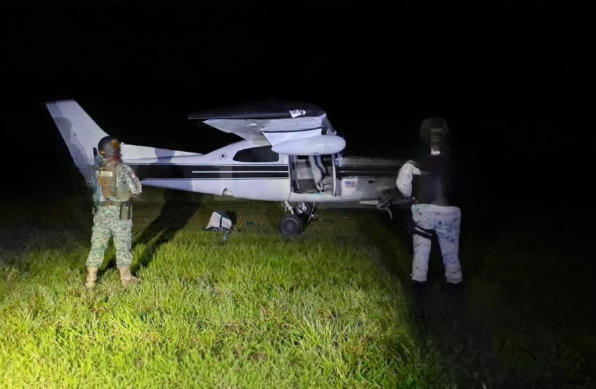 Aseguran avioneta: impactante operativo fronterizo sorpresa