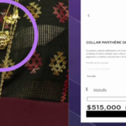 Critican a Sansores por collar de lujo mientras el estado esta en crisis financiera