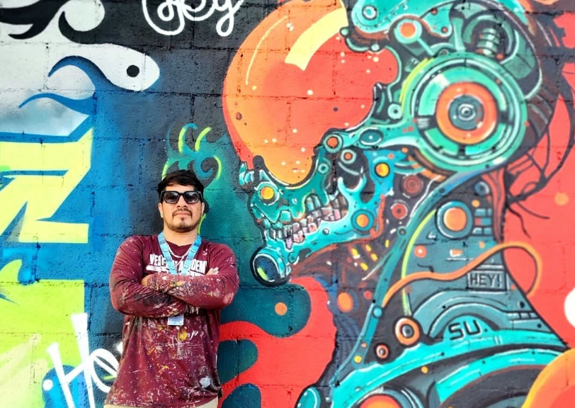 Murales que rescatan identidad y espacios